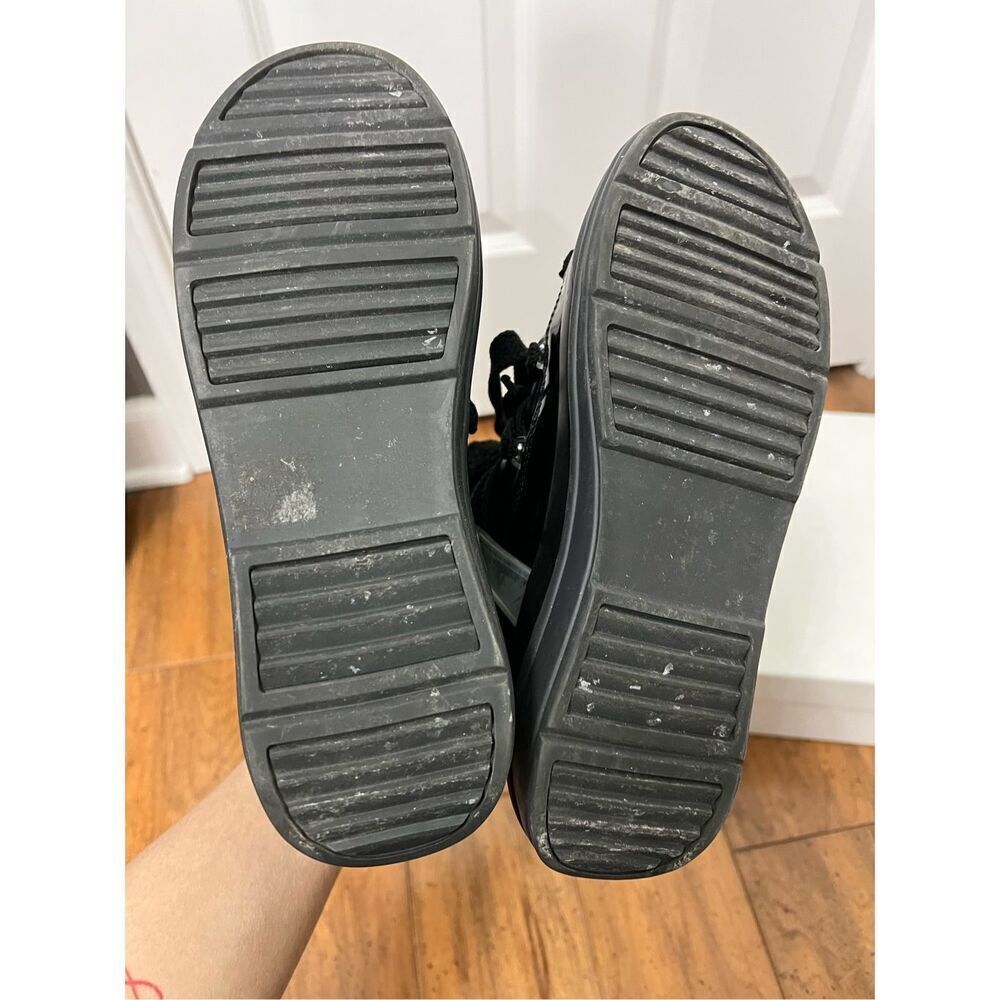 Moncler Womens Insolux Faux Fur ankle boots size 36 - Picture 8 of 14